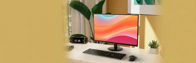 MSIPRO home office desk setup