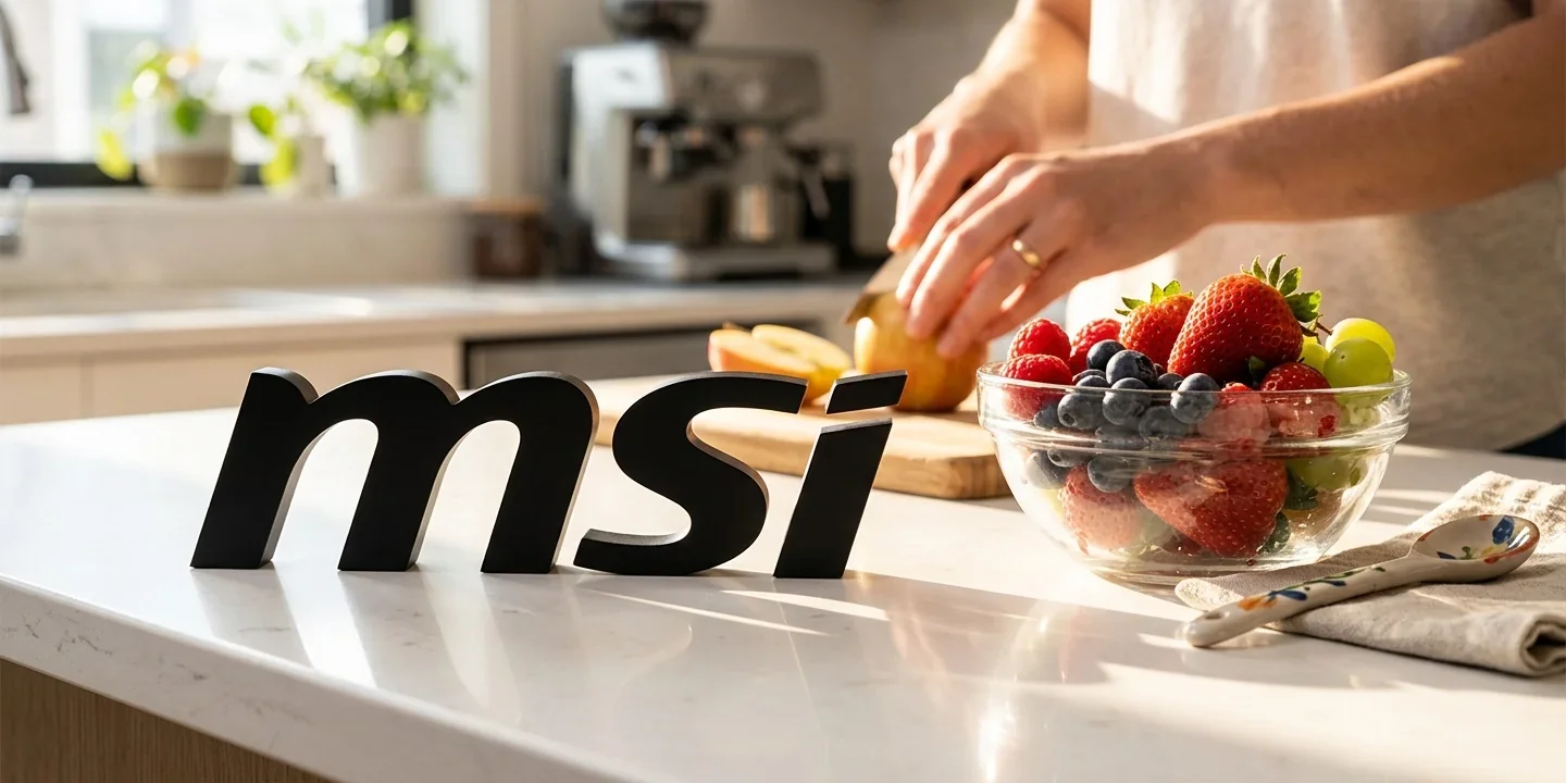 Customer photo of MSIPRO in a kitchen during morning preparation
