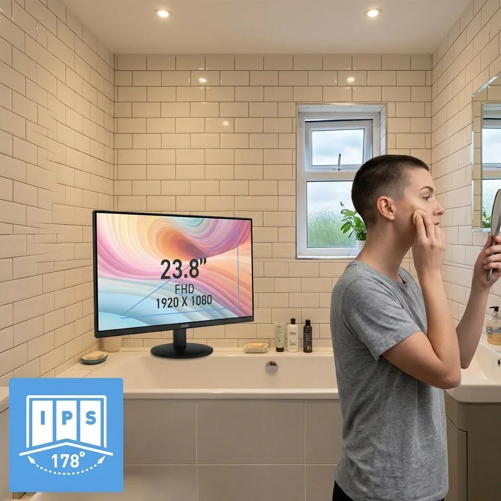 Customer photo of MSIPRO in a bright bathroom